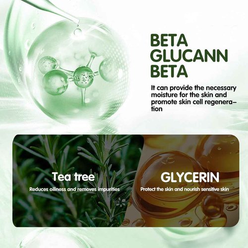 Mnhybteam Jelly Masks For Facials Professional, hydrojelly Mask SkinCare Spa Face Mask Gel Powder Hydrating & Deeply Purifying hydrojelly Mask Spa Set, (Tea Tree Pack of 1), 23 Fl Oz