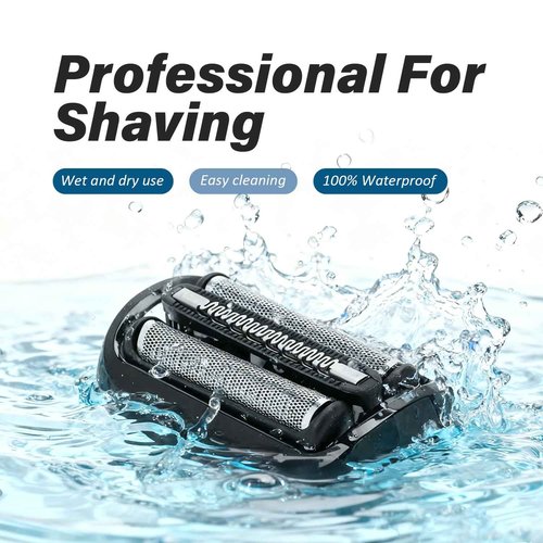 Series 5/6 53B Replacement Head Shaver Head Compatible with Series 5 Shaving Razor Head, Suitable for S5 5020cs 5018s 5035s 5049cs 5050cs 6020s 6040cs 6075cc 6072cc 6090cc.