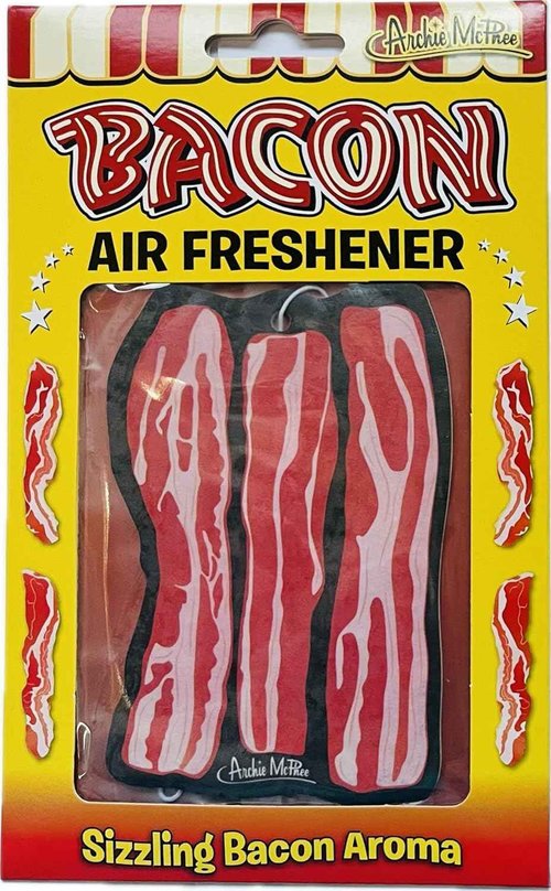 Bacon Addicts Survival Kit Gift Pack (5pc Set) - Bacon Soap, Air Freshener, Lip Balm, I Heart Bacon Can Cooler & Bacon Addict Silicone Wristband