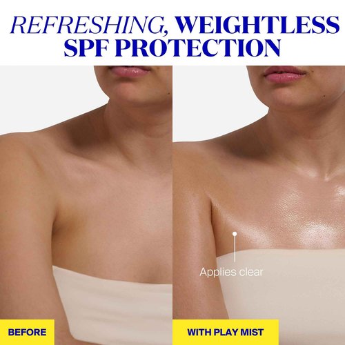 Supergoop! PLAY SPF 50 Antioxidant Body Mist w/Vitamin C - 3 fl oz, 2 Pack - Broad Spectrum Sunscreen Spray - Great for Active Days