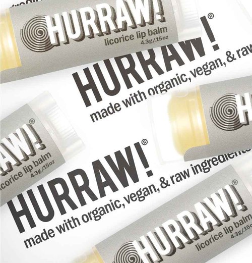 Hurraw! Licorice Lip Balm, 4 Pack: Organic, Certified Vegan, Cruelty and Gluten Free. Non-GMO, 100% Natural Ingredients. Bee, Shea, Soy and Palm Free. Made in USA