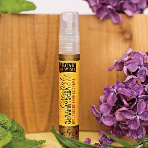 Barefoot Venus Mustard Bath Essential Oil Bundle: Instant Hand Repair (3 oz), Mini Instant Hand Repair (1 oz), Argan Body Oil (0.27 oz)