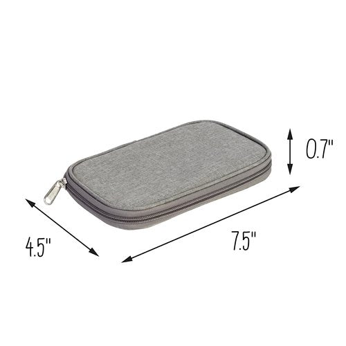 Honey-Can-Do Personal Accessories Storage Pouch, Makeup Pouch, Pencil Case