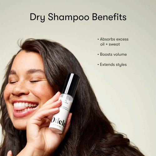 Odele Oil-Absorbing Dry Shampoo Powder with Clarifying Sulfate-Free Shampoo 2-Pack, for All Hair Types & Textures