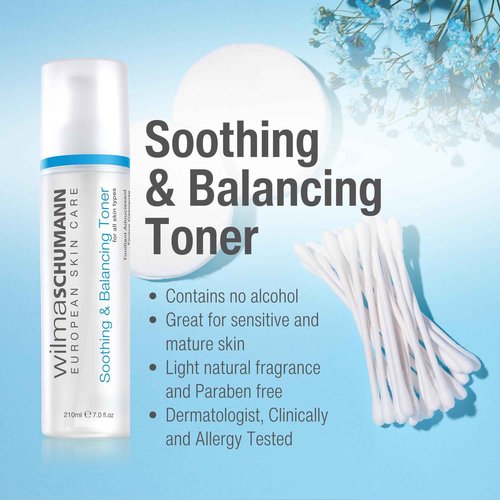 Wilma Schumann Hydrating Toner for Face, Soothing & Balancing Skin Toner, 7 oz