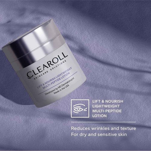 CLEAROLL Lift & Nourish Lightweight Multi-Peptide Lotion