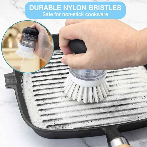 6 Pack Soap Dispensing Palm Brush Refills, Palm Brush Replacement Head