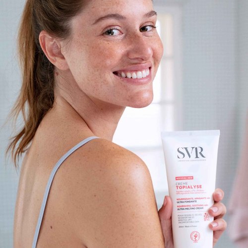 SVR Topialyse Cream With Shea Butter, Nourishing & Soothing Face & Body Cream For Dry Sensitive Skin. Moisturizer For Babies, Kids And Adults For Intense Hydration, 6.7 Fl.oz.