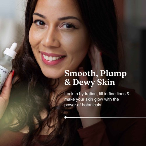 Concentrated Hyaluronic Acid Serum with Vitamin C & Centella Asiatica - Pure Organic Vegan Ingredients - Suero Concentrado de Acido Hialuronico