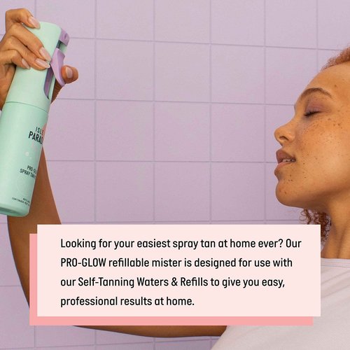 Isle of Paradise Self Tanning Water, Dark (Bronzed Glow) + Pro Glow Spray Tan Mister