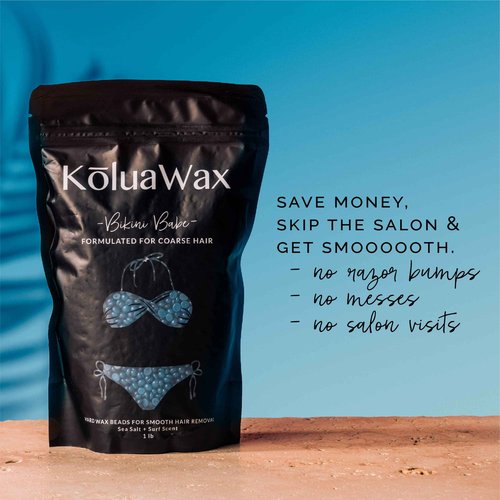 KoluaWax Hard Wax Beads & Vegan Wax Strips