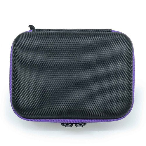 AFMNQZ Essential Oils Case Glass Bottle Hard Round Carrying Case Storage Bag for 5ml 10ml Roller Bottles Spray Bottle Oil Vial Bottles