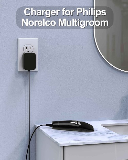1.6V 80mA Replacement for Philips Norelco Charger Compatible with Philips G370 G250 G270 G290 G380 D350 G390, G470, G480 Grooming System and Beard Hair Trimmer QC5015 QG3080 QG3150 HQG265 HQG265