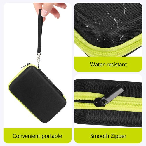 EcoVibe EVA Protective Shaver Hard Case Compatible with Philips One Blade QP2724/90 QP2834/70 QP2630/72 Hybrid Electric Trimmer Hard Portable Storage Carrying Case for Shavers and Accessories