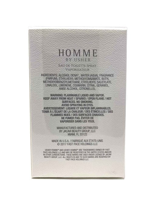 Usher Homme Men EDT Spray 3.4 oz