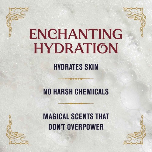 Every Man Jack Harry Potter Collectors Body Wash Gift Set - Includes 4 Body Washes with Clean Ingredients & Hogwarts Inspired Scents - Forbidden Forest, Charms, Herbology, Potions