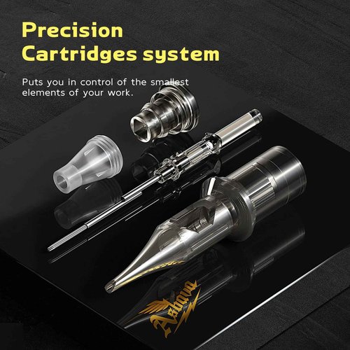 Tattoo Cartridge Needles for tattooing,Box of 24Pcs, Disposable Tattoo Needle (1211RM)
