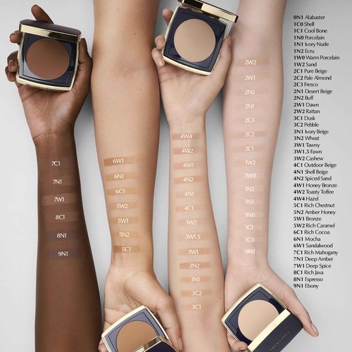 Estée Lauder Double Wear 12-Hour Stay-in-Place Matte Powder Foundation Refill | Controls Oil & Shine, 0.39 Ounce, 2N1 Desert Beige
