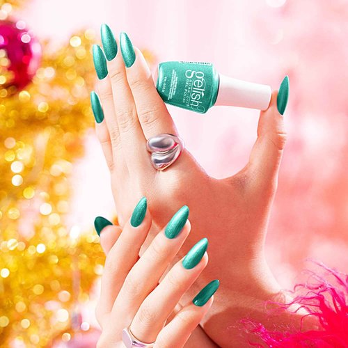 Gelish MINI Holiday Winter A Fuzzy Feeling Collection Value Packs - 9mL TPO-Free Long-Lasting Soak Off Gel Nail Polish, Vibrant Color, High Shine, Chip-Resistant Formula (Pack #2)