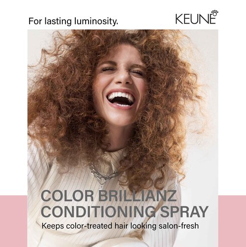 Keune Care Color Brillianz Leave-In Spray, Color-Safe & UV-Protecting Leave-In Treatment for Color-Treated Hair, 4.7 Fl Oz