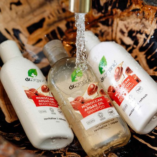 dr.organic argan body wash bagno doccia detergente corpo 250 ml by Dr. Organic