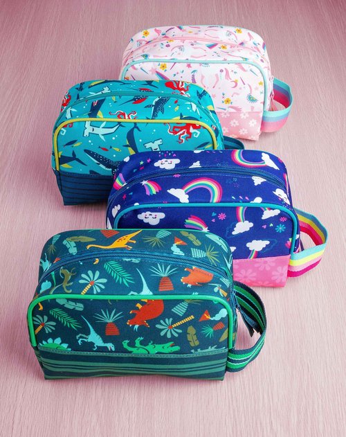 Stephen Joseph Kids' Toiletry Bag, Shark