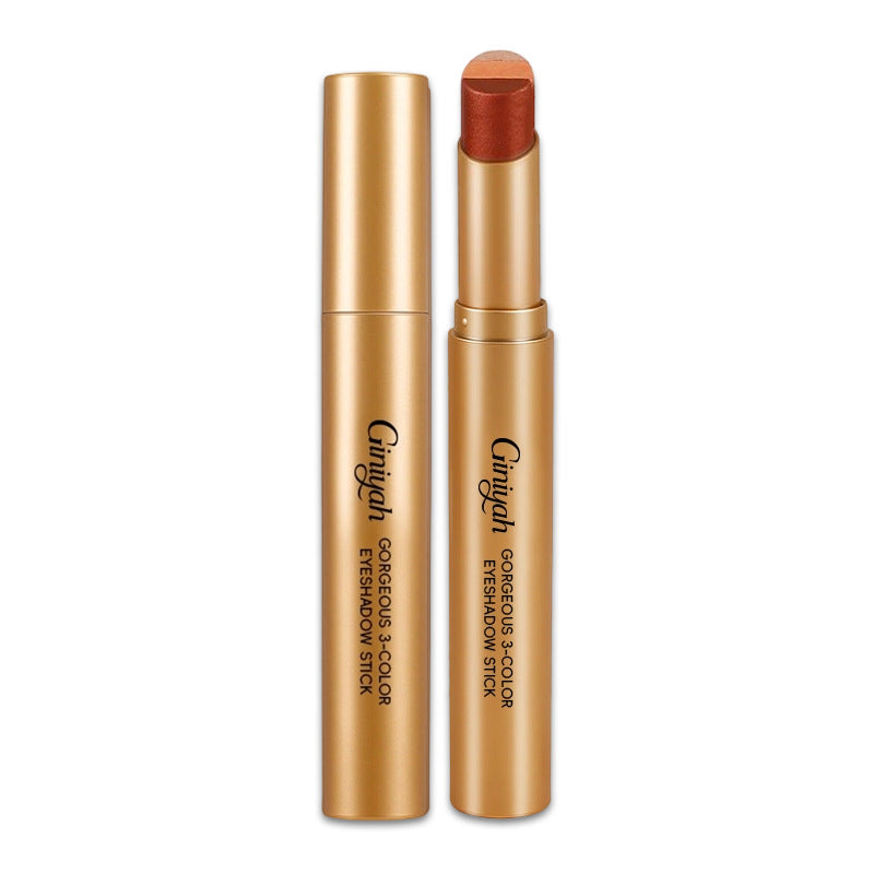 3 Color Eyeshadow Stick Set - Long Lasting Waterproof Creamy Eye Makeup