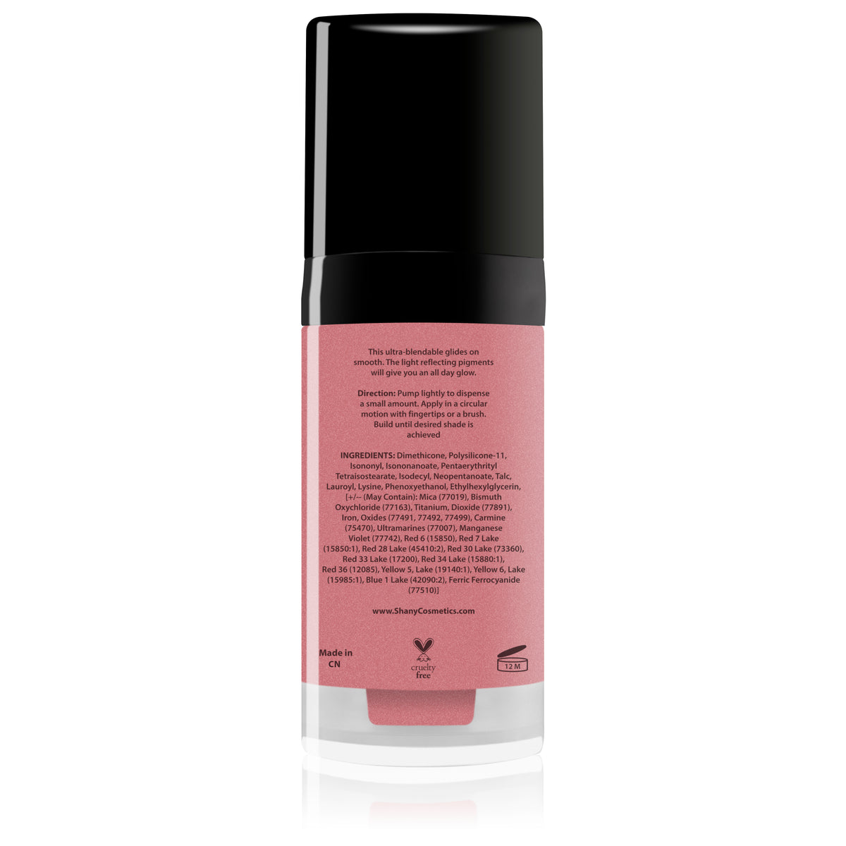 Liquid Blush Creamy & Blendable Paraben-Free Makeup for Cheeks & Lips