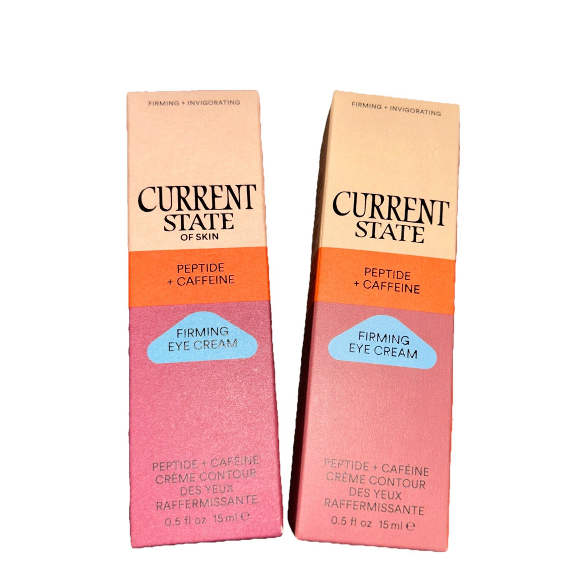 Firming Eye Cream with Peptides & Caffeine - 0.5 Fl Oz, 2 Pack