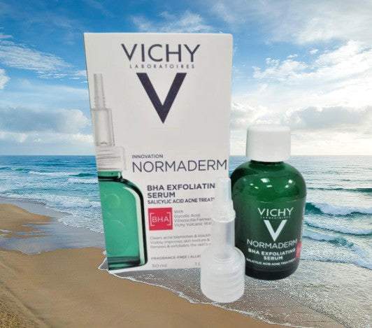 Vichy Normaderm BHA Exfoliating Serum for Acne Treatment - 1.01 oz, Pack of 5