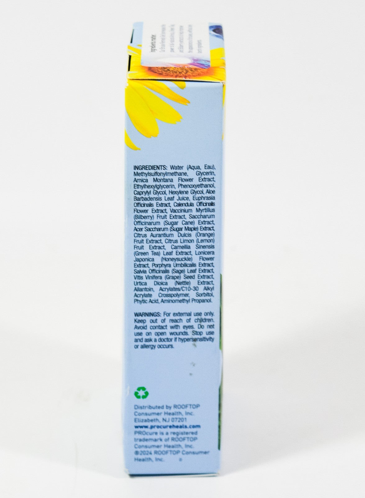 Bruise & Spider Vein Relief Gel - Arnica & Tri-Soothe Complex, 2oz