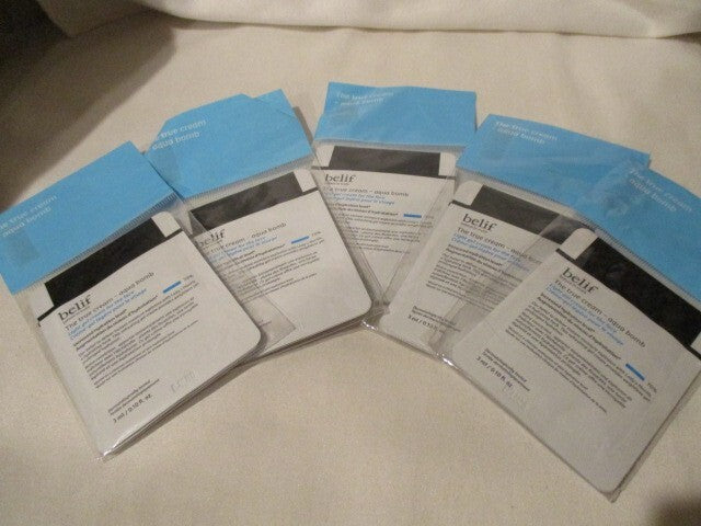 Belif The True Cream Light Face Gel Sample Pack - 15 Pcs