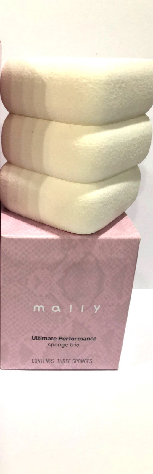 Mally Sponge Applicators 3 Pack - Makeup Sponges for Cosmetics