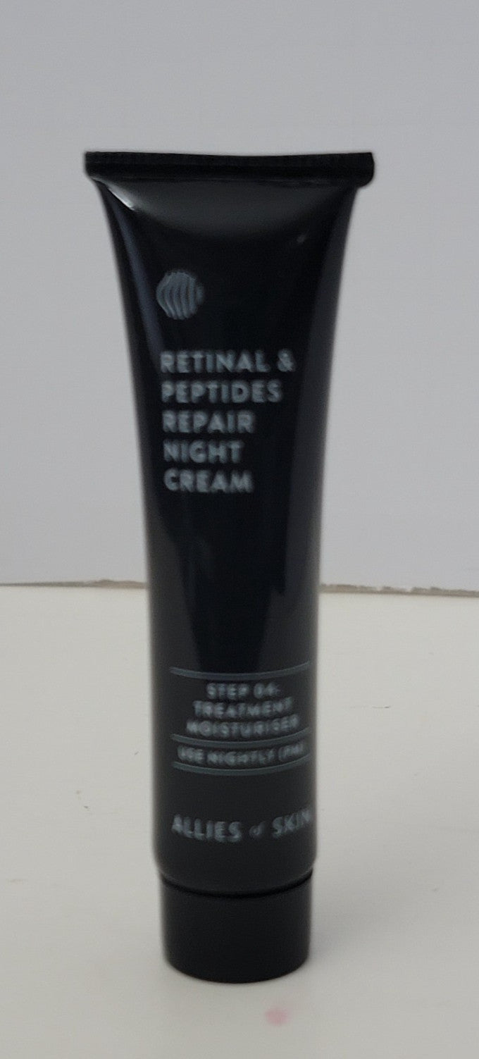 Allies & Skin Retinal & Peptides Night Repair Cream - Nightly Moisturizer 0.4 fl oz
