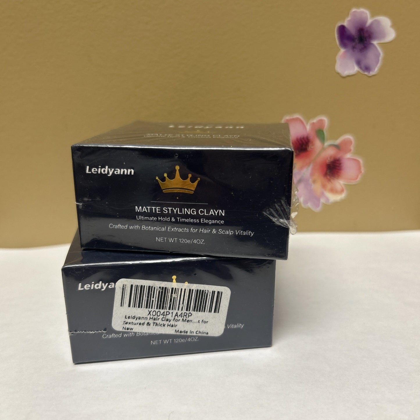 Matte Hair Clay Styling Product - Ultimate Hold & Timeless Elegance, 4oz (2 Pack)