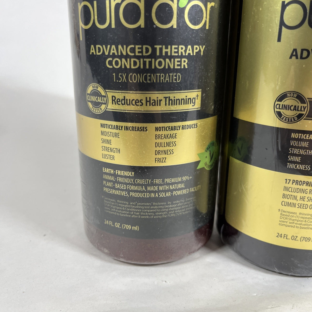 PURA D'OR Dor Advanced Therapy Shampoo & Conditioner Set Reduces