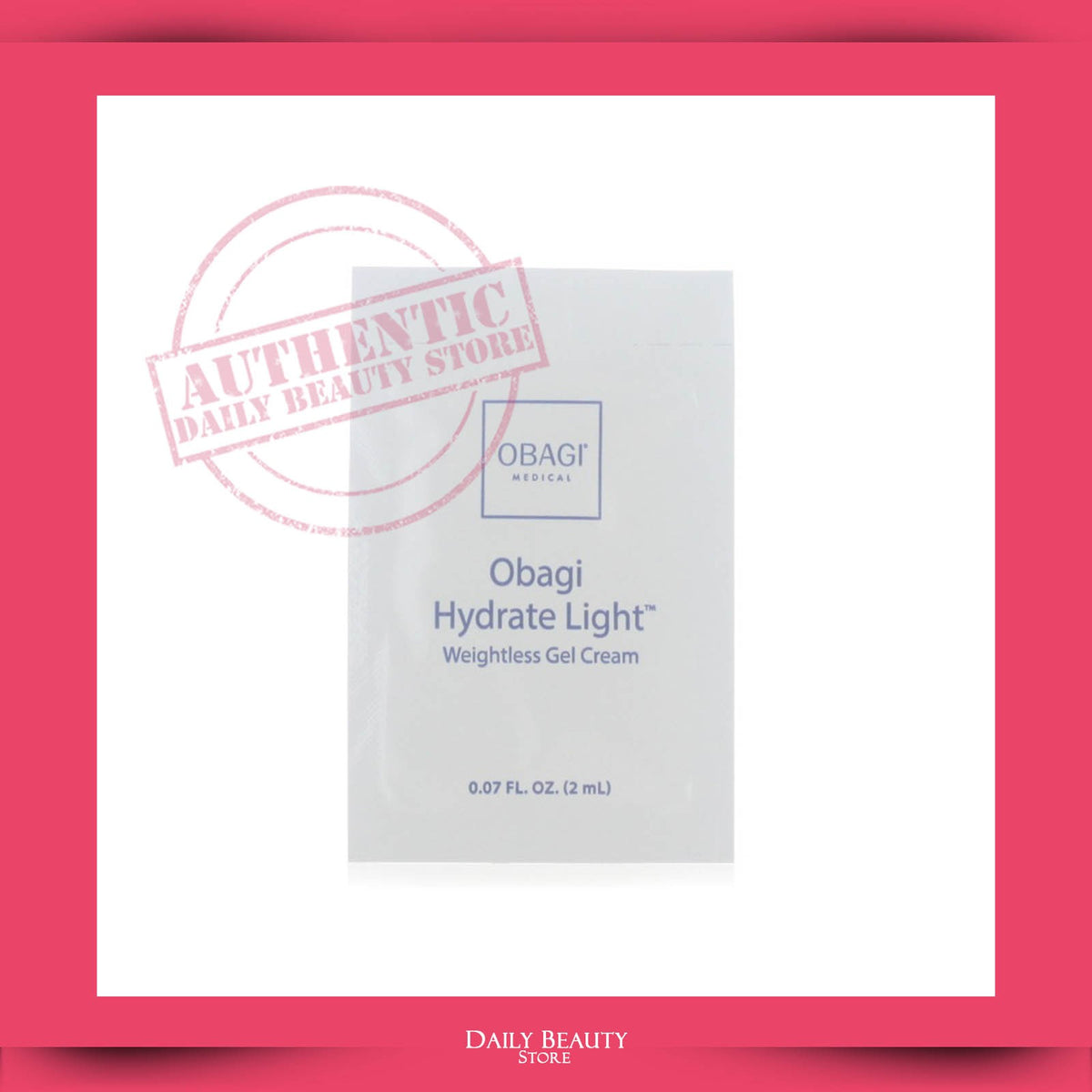 Obagi Hydrate Light Weightless Gel Cream - 10 Samples
