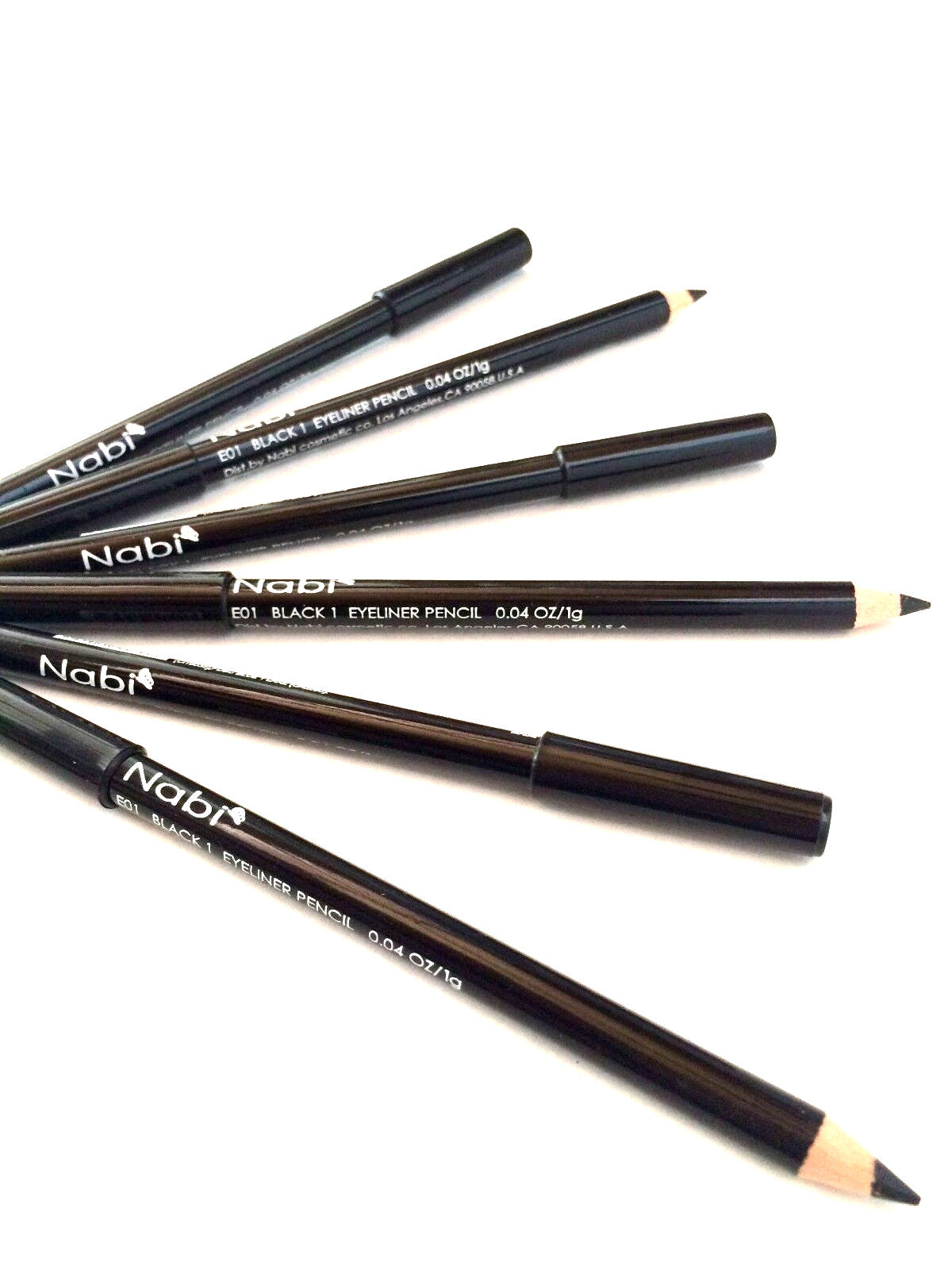 Black Eyeliner Pencil Set - Long Lasting Precise Makeup 12 Pack