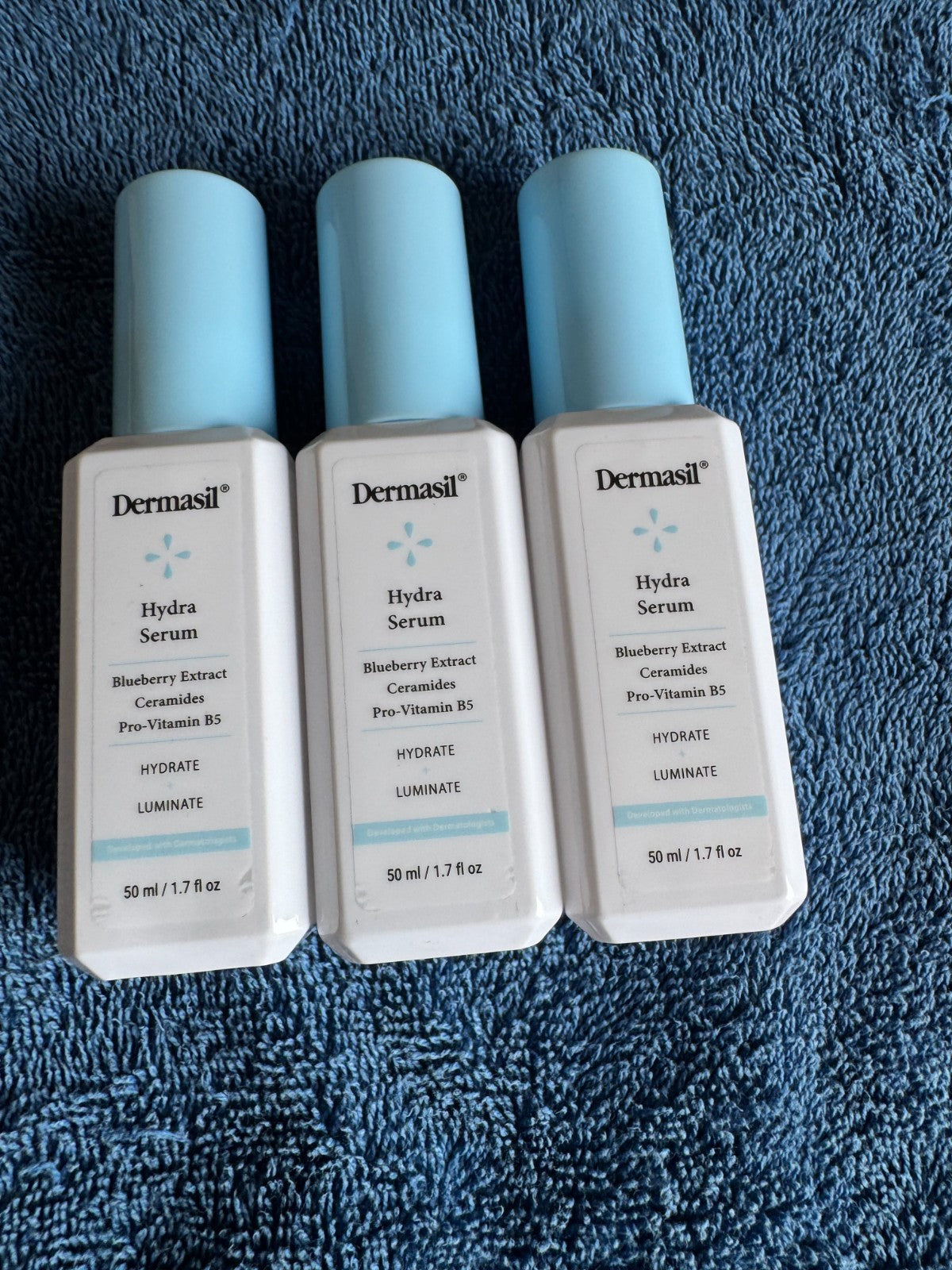 Hydrating Blueberry Serum with Ceramides & Pro-Vitamin B5 - 3 Pack