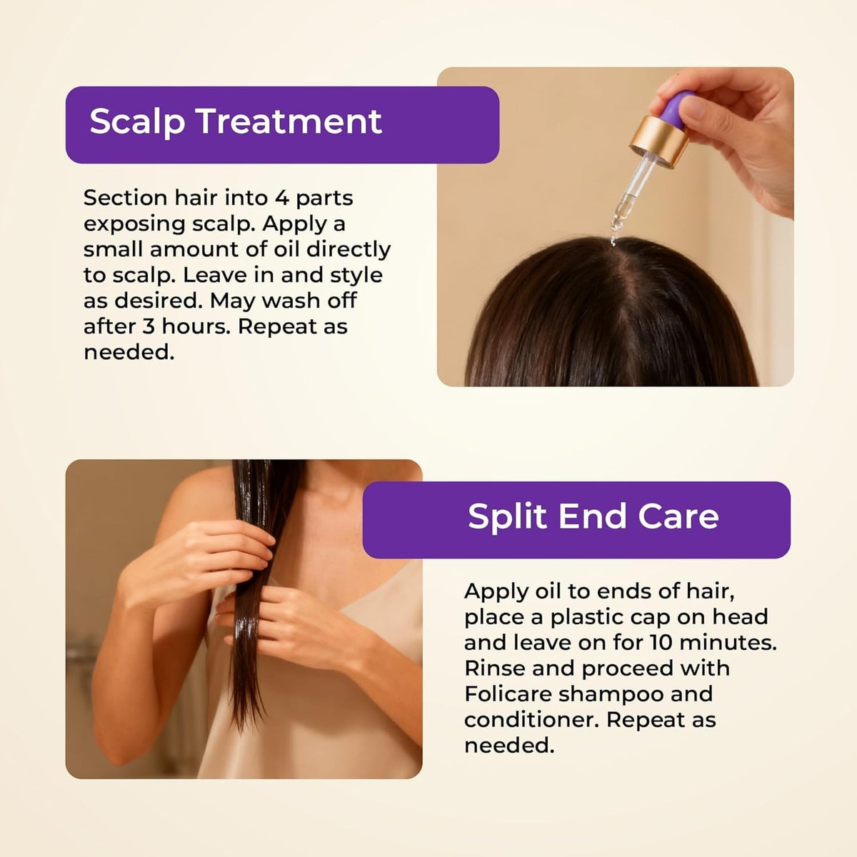 Hair Growth Serum - Fast-Absorbing Scalp Treatment, 2 Fl Oz