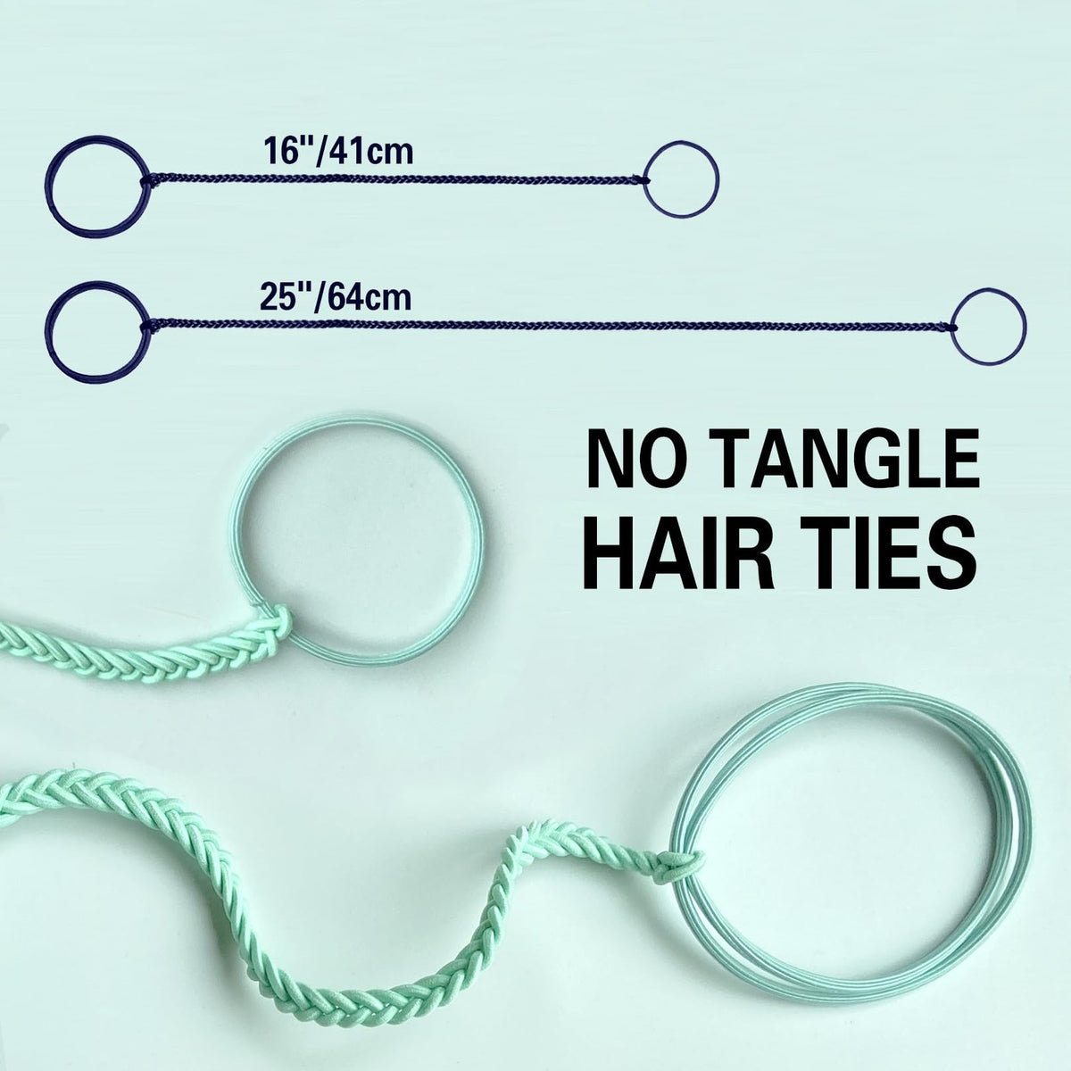 3 Packs 16" Colorful Spiral Hair Ties Count (Pack of 1), Hot