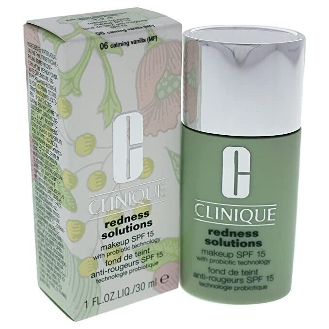 Foundations for Redness-Prone Skin SPF 15 – Calming Makeup Foundation 1 oz
