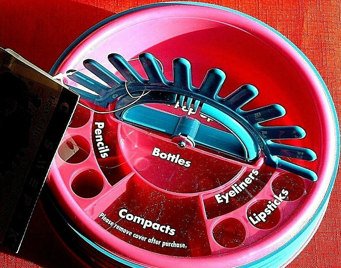 Cosmetology Makeup Organizer Tray Multi Color 9 Inch Storage Caddy