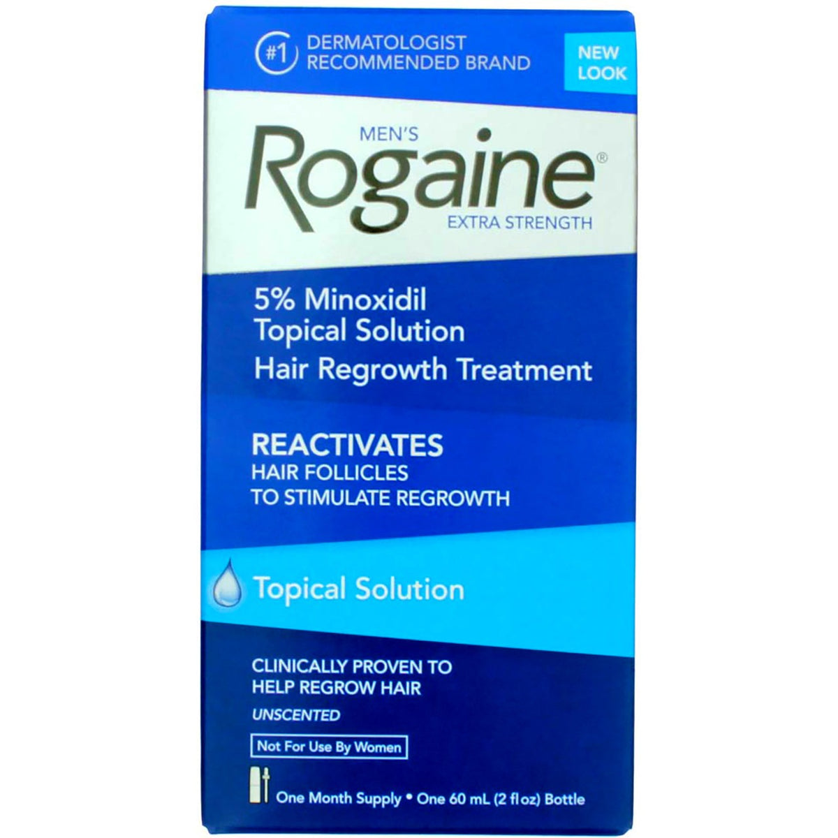 Men's Minoxidil 5% Hair Regrowth Treatment – 3 Pack