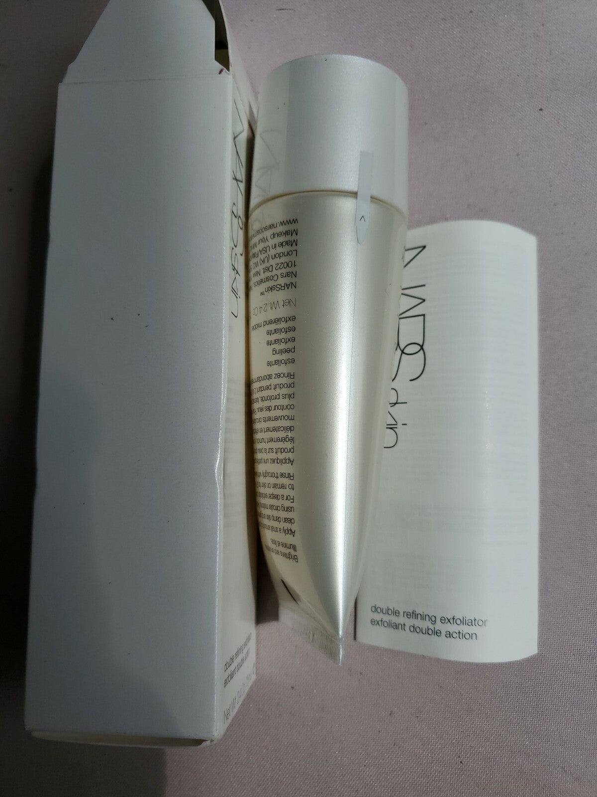 NARS Skin Double Refining Exfoliator - Double Action Facial Scrub 2.4 oz
