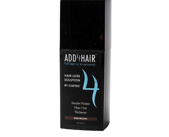 ADD4HAIR Keratin Protein Fiber Hair Thickener 25 g - Dark Brown