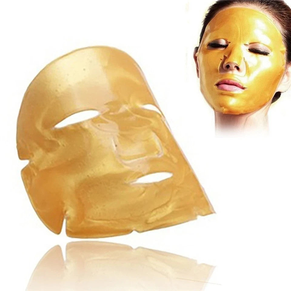 Gold Collagen Face Mask – 10 Pack Anti-Aging Hydrating