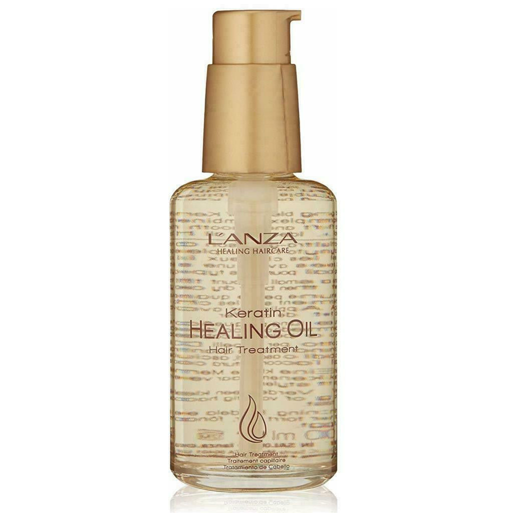 L’ANZA Keratin Healing Oil Hair Treatment 3.4oz - Nourishing Hair Oil for Shine & Repair