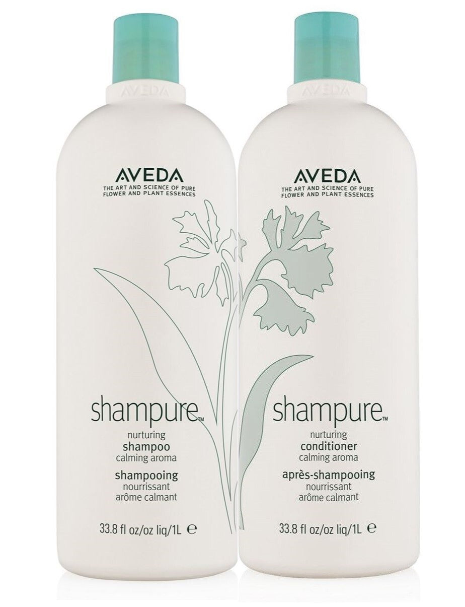 Aveda Shampure Shampoo & Conditioner Duo 33.8 oz - Calming Floral Scent
