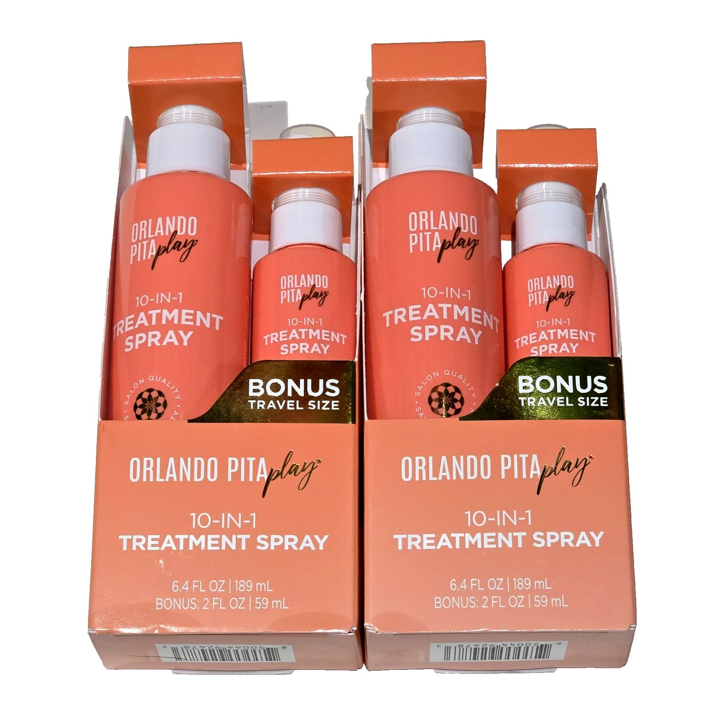 Orlando Pita Play 10-in-1 Hair Treatment Spray Set - 6.4 & 2oz Bonus